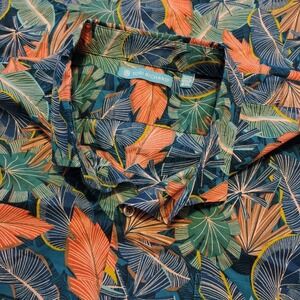 Tori Richard hawaiian shirt 2XL Floral Bright Colorful Cotton Lawn Short Sleeve